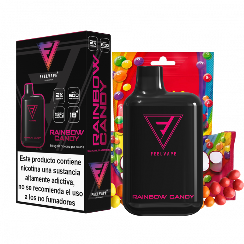 FeelVape Rainbow Candy 600 puff