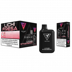 FeelVape Lychee Strawberry 600 Puff