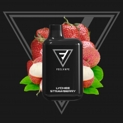 FeelVape Lychee Strawberry 600 Puff