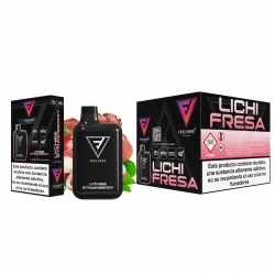 FeelVape Lychee Strawberry 600 Puff